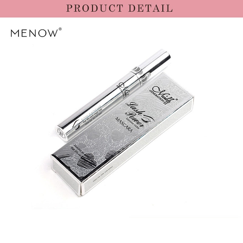 Menow New Makeup Curling Mascara Large-capacity False Eyelashes Waterproof Anti-sweat Anti-grease Cosmetic Eyes make up