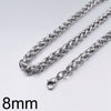 GOKADIMA Stainless Steel Chain Necklace for mens Jewelry