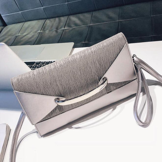 Envelope Clutch Bag Women Leather Luxury Handbags Birthday Party Evening Clutch Bags For Women Ladies Shoulder Clutch Bag Purse