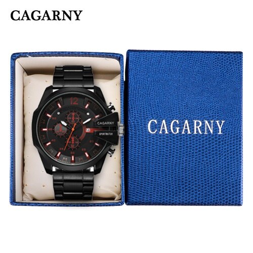 Mens Watches Top Brand Luxury Gold Steel Quartz Watch Men Cagarny Casual Male Wrist Watch Military Relogio Masculino Dropship