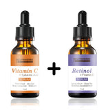 Collagen Vitamin C Serum Face Hyaluronic Acid Serum Retinol Serum Kit Moisturizer Anti Wrinkle Anti Aging