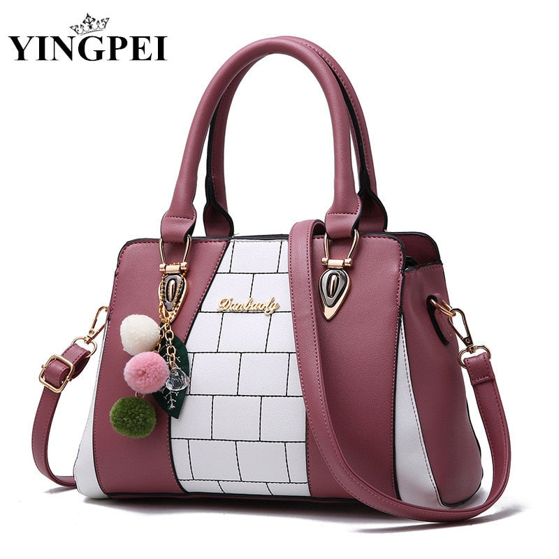 YINGPEI women bags PU leather bags for women luxury handbags designer leather handbag ladies shoulder messenger bags Tassel