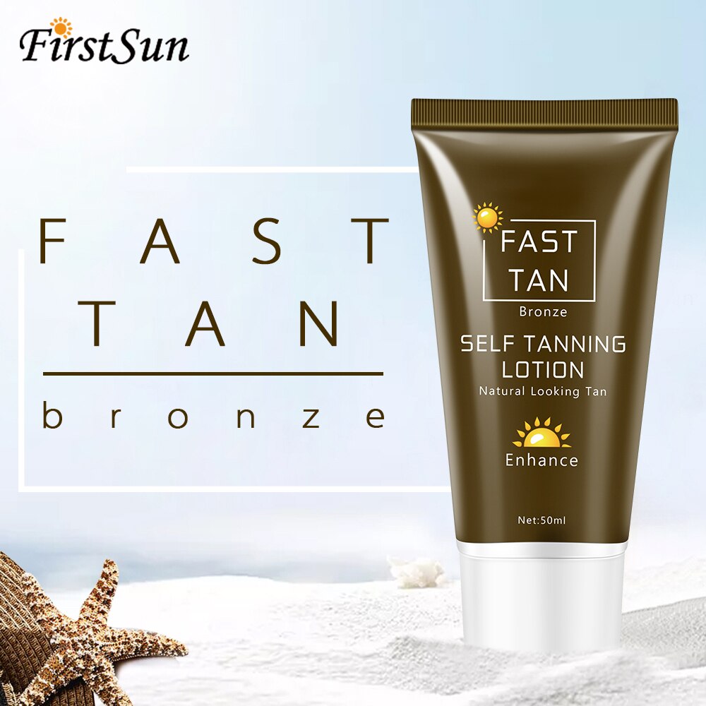 Sun Tan Oil Self Tanner Solarium Cream Tanning Salon Bronzer for The Body Sunblock Makeup Foundation Fast Spray Tanner Lotion