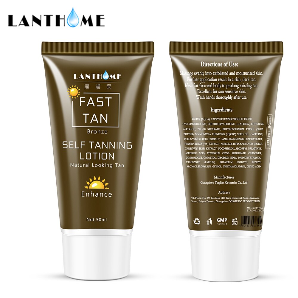 Sun Tan Oil Self Tanner Solarium Cream Tanning Salon Bronzer for The Body Sunblock Makeup Foundation Fast Spray Tanner Lotion