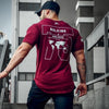 Mens Cotton T-shirt 2018 New Gyms Fitness Workout t shirt Man Summer Casual Fashion Creativity Print Tees Tops Brand Clothing