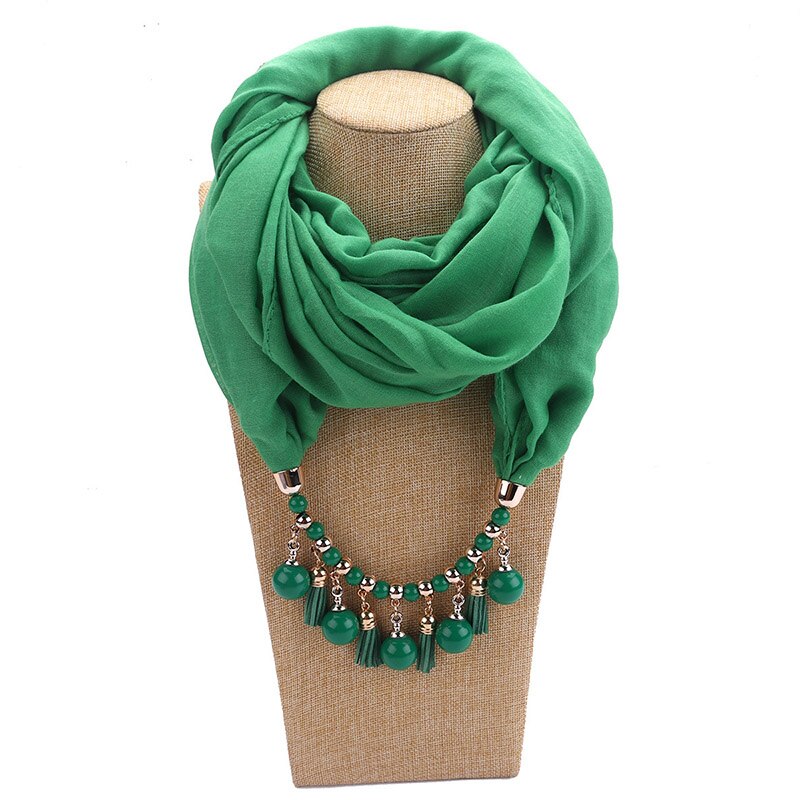 2020 Necklace Pendant Scacarves Women Foulard Femme Accessories Muslim Hijab Stores