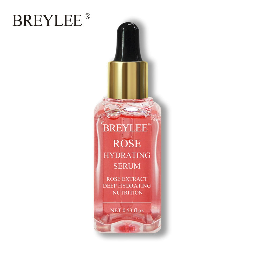 BREYLEE Serum Series Vitamin C Hyaluronic Acid whitening Face Skin Care Rose Nourish Firm Soothing Repair Essence