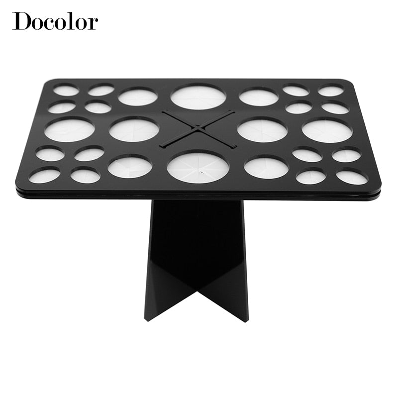 Docolor make-up brush organizer Stand Tree Dry Brush holder Brushes Accessories Comestic Brushes Aside Hang Tools Free Shipping