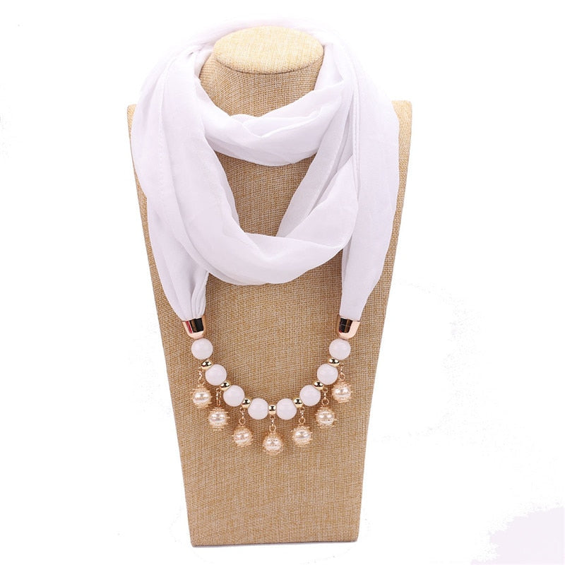 2020 Necklace Pendant Scacarves Women Foulard Femme Accessories Muslim Hijab Stores