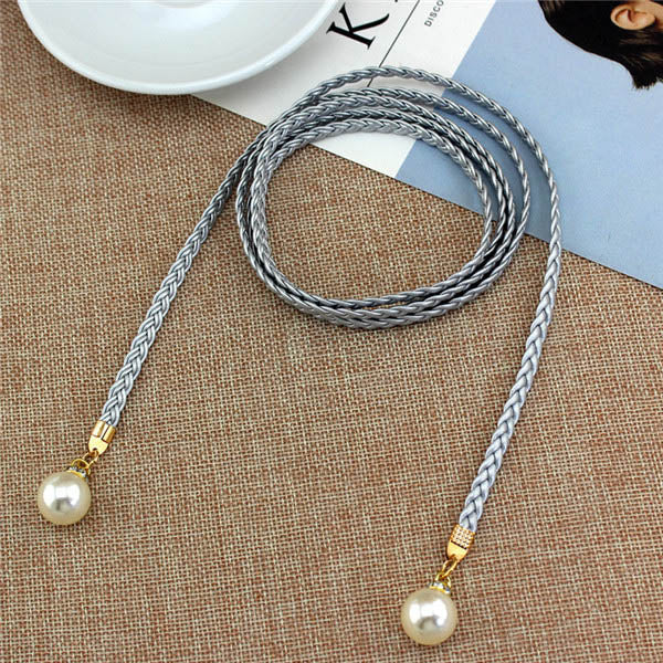 New Fashion Girls Metal Waist Chain Gold Plated Belt Decoration Belt for Dresses Women Circle Metal String Designer Belts