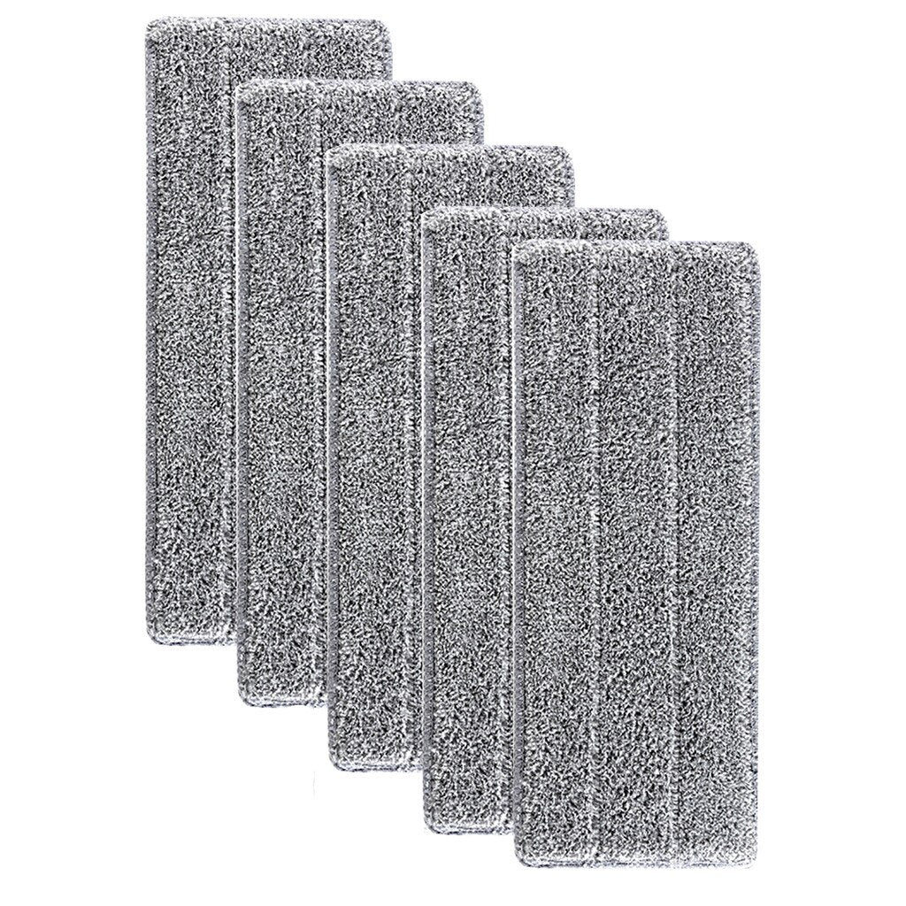 Mop Floor Cleaning Replacement Cloth Microfiber Replacement Mop Pad Paste Cloth Cover Spray Water Spraying Flat Dust 1/2/5pcs