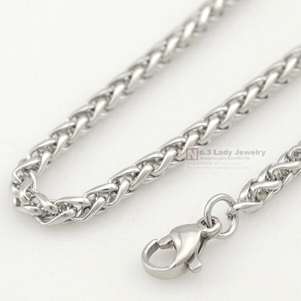 GOKADIMA Stainless Steel Chain Necklace for mens Jewelry