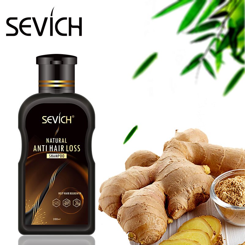 sevich 200ml Natural Anti Hair Loss Products Shampoo Hair Regrowth Shampoo Treatment cream Chinese Herbal Serum Shampoo