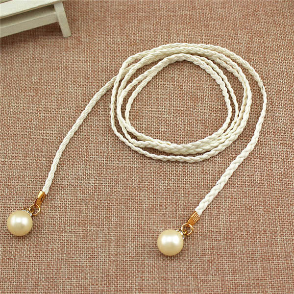 New Fashion Girls Metal Waist Chain Gold Plated Belt Decoration Belt for Dresses Women Circle Metal String Designer Belts