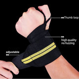 1Pc Crossfit Weightlifting Gym Glove Dumbbell Kettlebell Brace Support Protector Strap Musculation Bodybuilding Gym Equipment