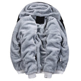 Winter Inner Fleece Hoodies Men 2020 Casual Hooded Warm Sweatshirts Male Thicken Tracksuit 2PC Jacket+Pant Men Moleton Masculino