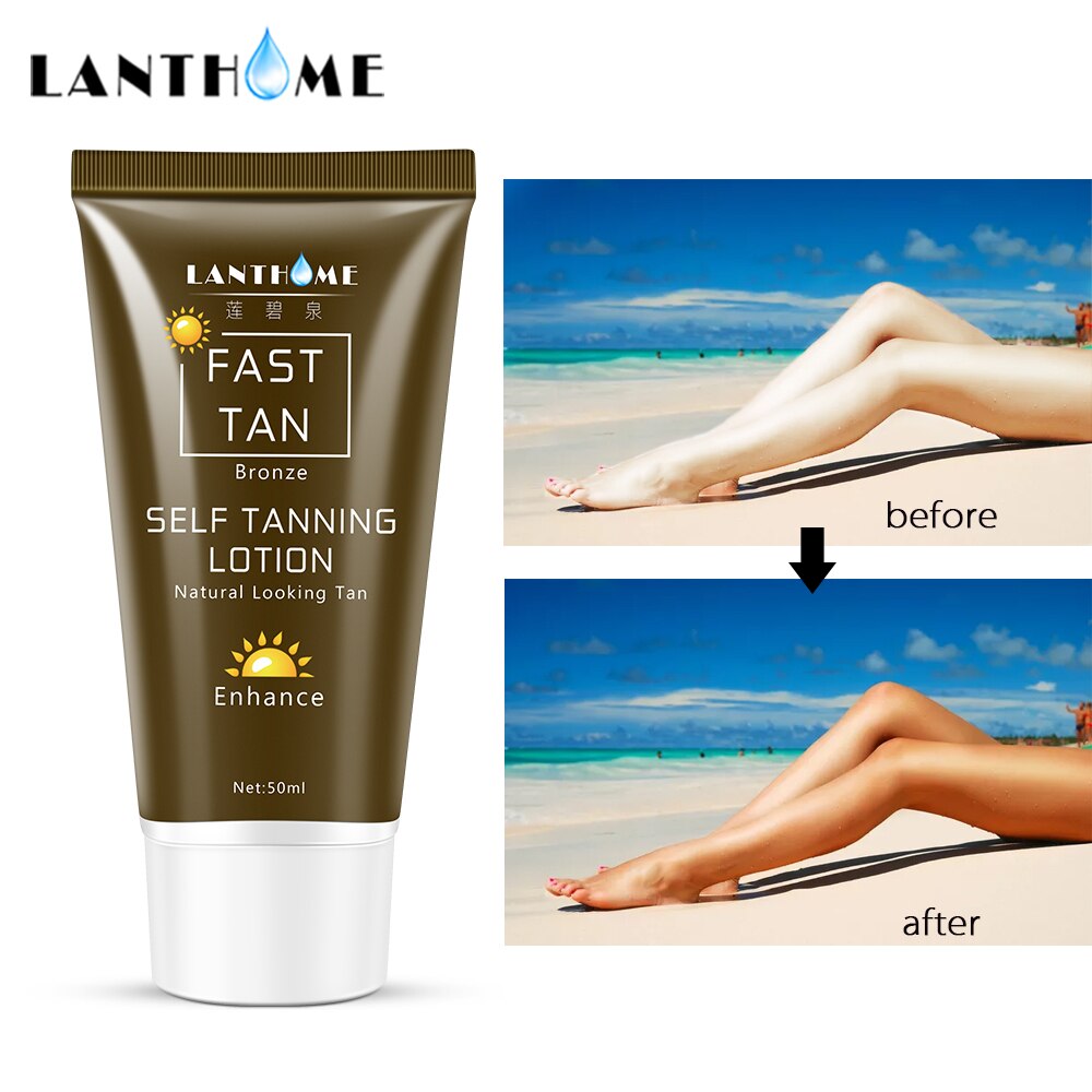 Sun Tan Oil Self Tanner Solarium Cream Tanning Salon Bronzer for The Body Sunblock Makeup Foundation Fast Spray Tanner Lotion