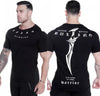 Mens Cotton T-shirt 2018 New Gyms Fitness Workout t shirt Man Summer Casual Fashion Creativity Print Tees Tops Brand Clothing