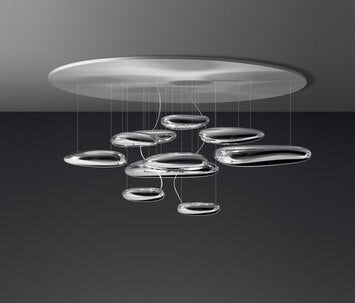 Pendant light Modern lighting Chandelier Chrome Suspension Lamp ABS Glass Room Decorative Lamp