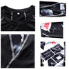 Mens Running Set Compression T-Shirt Pants Sport Long Sleeves T Shirts Fitness Rashguard Men Gym Leggings Clothes Tight Suit