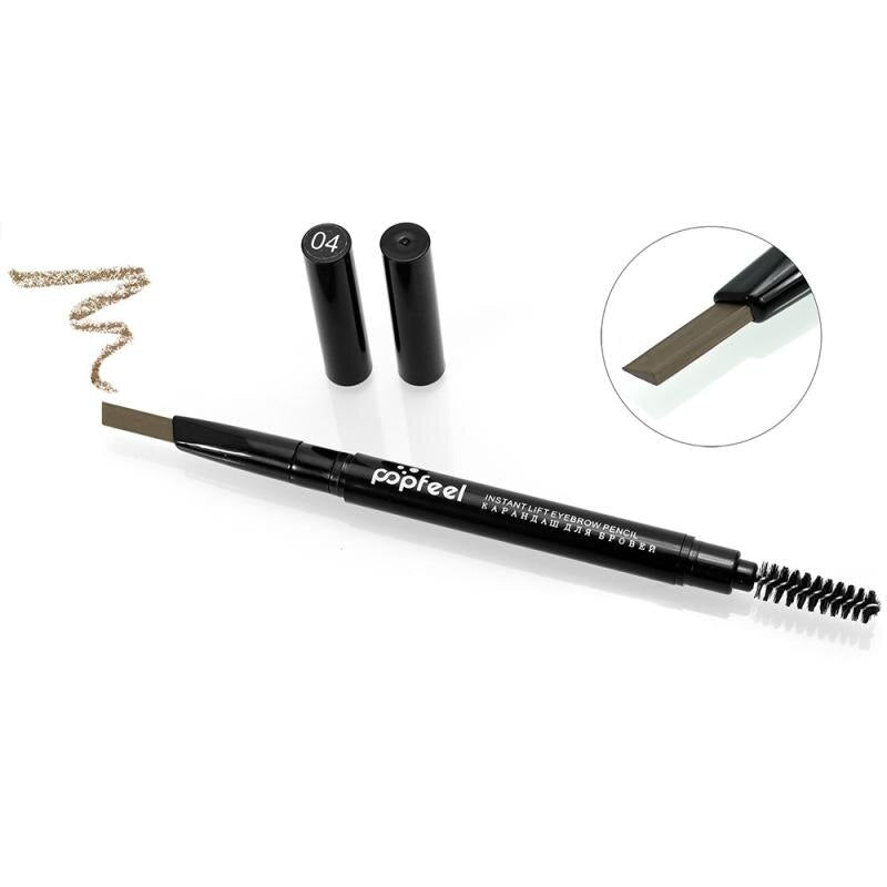 Popfeel 5 Colors Waterproof Eyebrow Pencil Long Lasting Not Blooming Easy To Color Eye Brow Pen Make Up Beauty Tools TSLM1