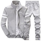 BOLUBAO Men Tracksuit Outwear Set 2 Pieces Autumn Sporting Male Fitness Sweatshirts & Sweatpants Sets Men's