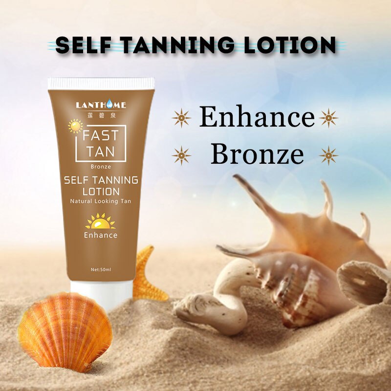 Sun Tan Oil Self Tanner Solarium Cream Tanning Salon Bronzer for The Body Sunblock Makeup Foundation Fast Spray Tanner Lotion