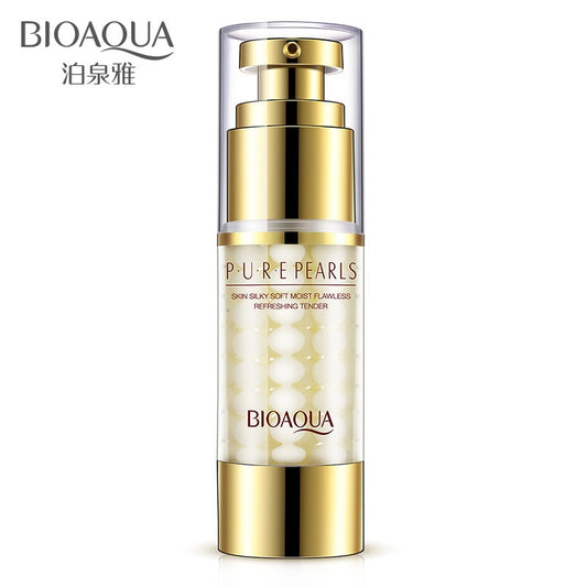 BIOAQUA Pure Pearl Collagen Hyaluronic Acid serum Face Skin Care Moisturizing Hydrating Anti Wrinkle Anti Aging Essence Cream