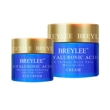 BREYLEE Hyaluronic Acid Moisturizing Set Serum Eye Cream Facial Cream Repairing Dryness Rough Whitening Face Skin Care