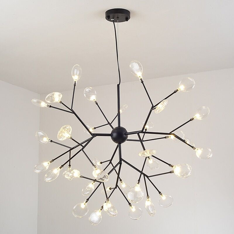 LED Modern Firefly Chandelier Lighting Pendant Lusture Chandeliers For Living Room Bedroom Kitchen Nordic Design Fixture Lights