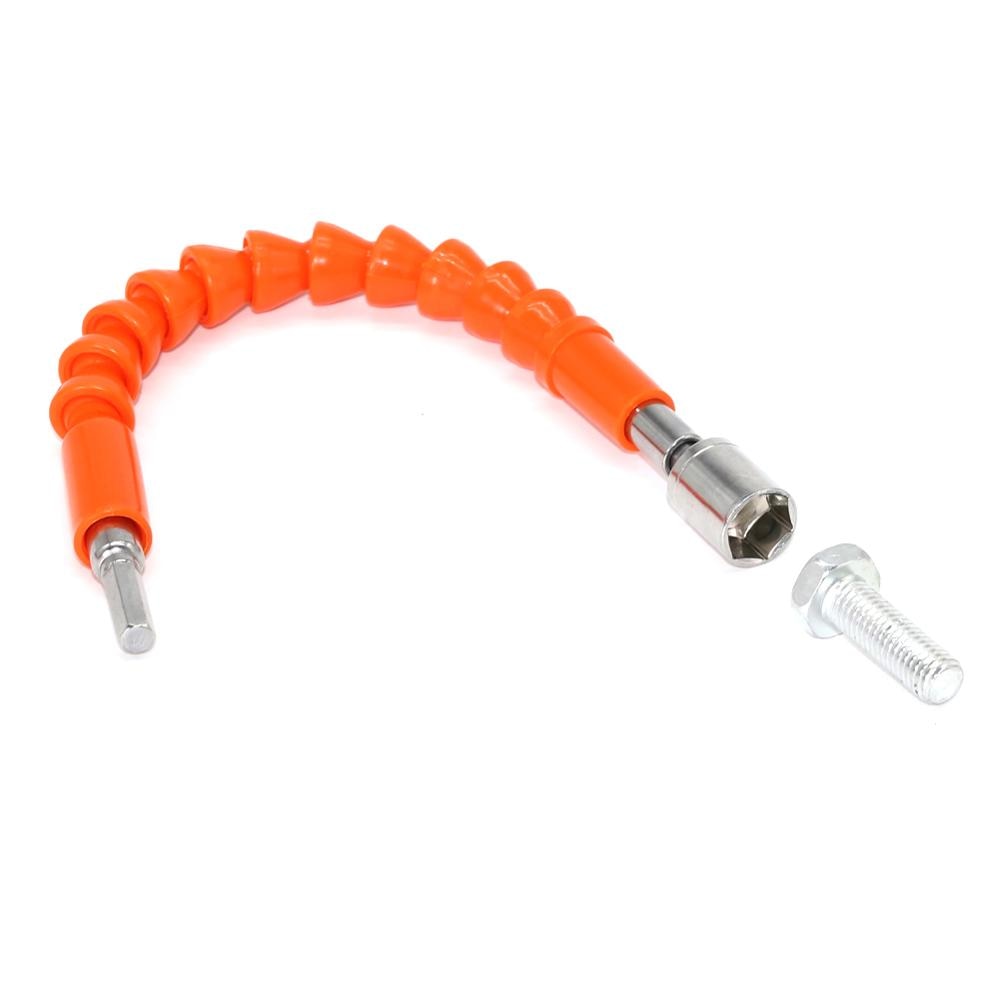 21PCS Flexible Shaft Tool Electronics Drill Screwdriver Bit The sleeve Holder Connect Link Multitul Hex Shank Extension Snake