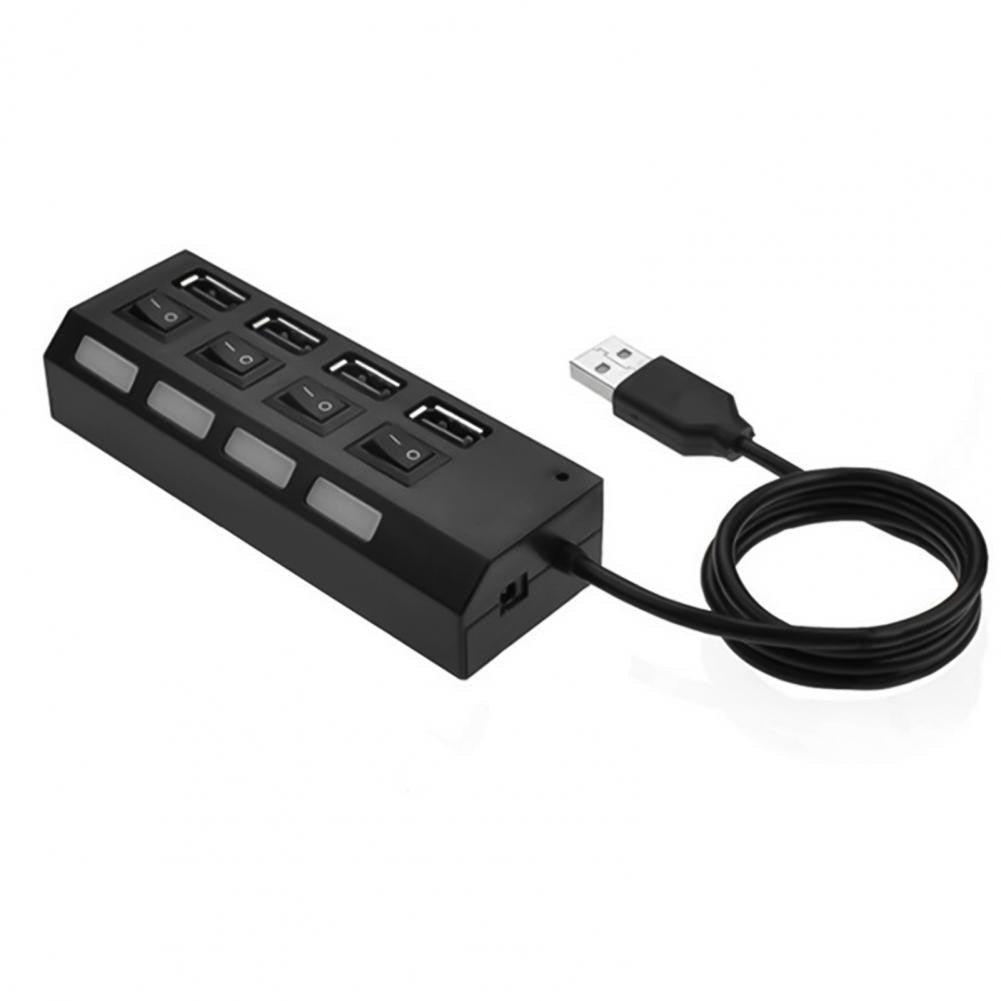 USB HUB 3.0 HUB USB Splitter Multi USB 3.0 2.0 HUB USB3 4 Port Multiport Hab PC Accessories with Power Adapter for Computer