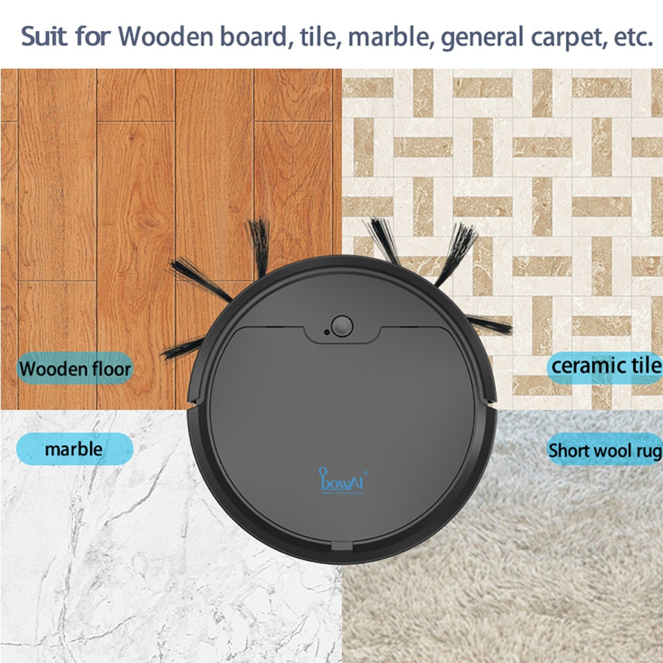 Smart Robot Vacuum Cleaner 2000Pa App Remote Control Vacuum Cleaners Home Multifunctional Wireless Sweeping Robot Cleaner New