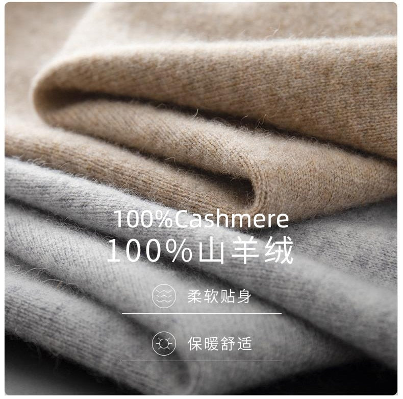 Men 100 Cashmere Sweater 2021 Men's Casual Winter Knit Warm Men Half Turtleneck Pullover Coat Outerwear Mens Sweaters And Pullo