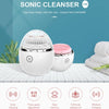 Sonic Electric Facial Cleanser Facial Cleansing Brush Waterproof Deep Pore Cleansing Massage 3 in 1 Skin Care Wireless Charging