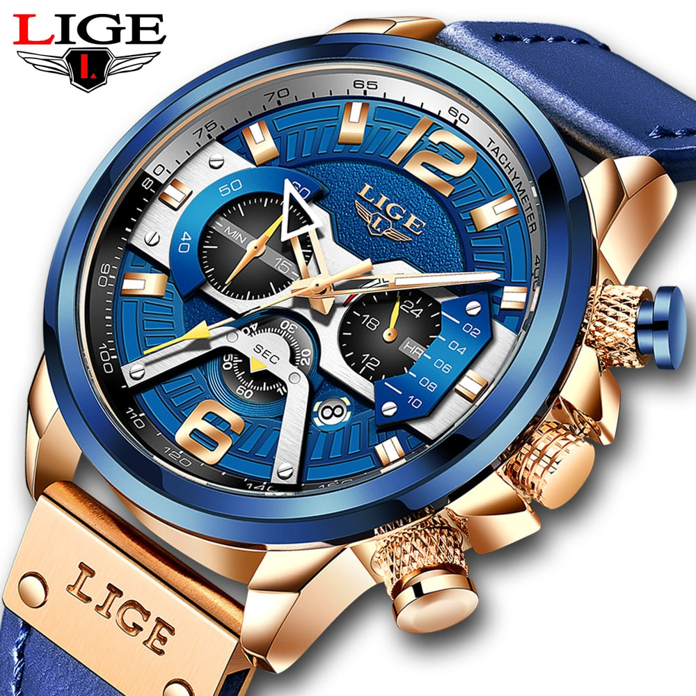 Top Brand Luxury Wrist Watches Mens Clocks Fashion