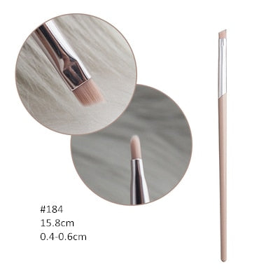 Fashion Beauty Cosmetic Brushes Nude Pink FB Powder Blusher Highlighter Brush Eyeshadow Blending Nose Eyebrow Lip Makeup Brushes