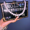 Bling Money Purses and Handbags for Women Luxury Designer Rhinestone Diamond Evening Clutch Bag for Wedding Party ZD2101
