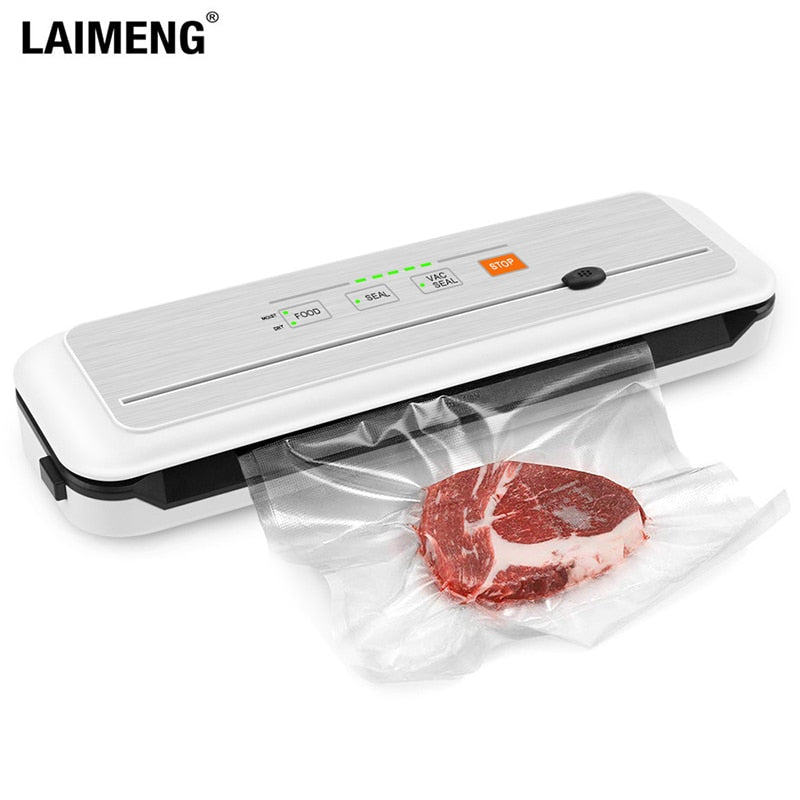 LAIMENG Vacuum Packing Machine Sous Vide Vacuum Sealer For Food Storage New Food Packer Vacuum Bags for Vacuum Packaging S273