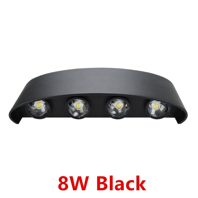 2W 4W 6W 8W LED Wall Light Outdoor Waterproof Modern Nordic style Indoor Wall Lamps Living Room Porch Garden Lamp AC90-260V