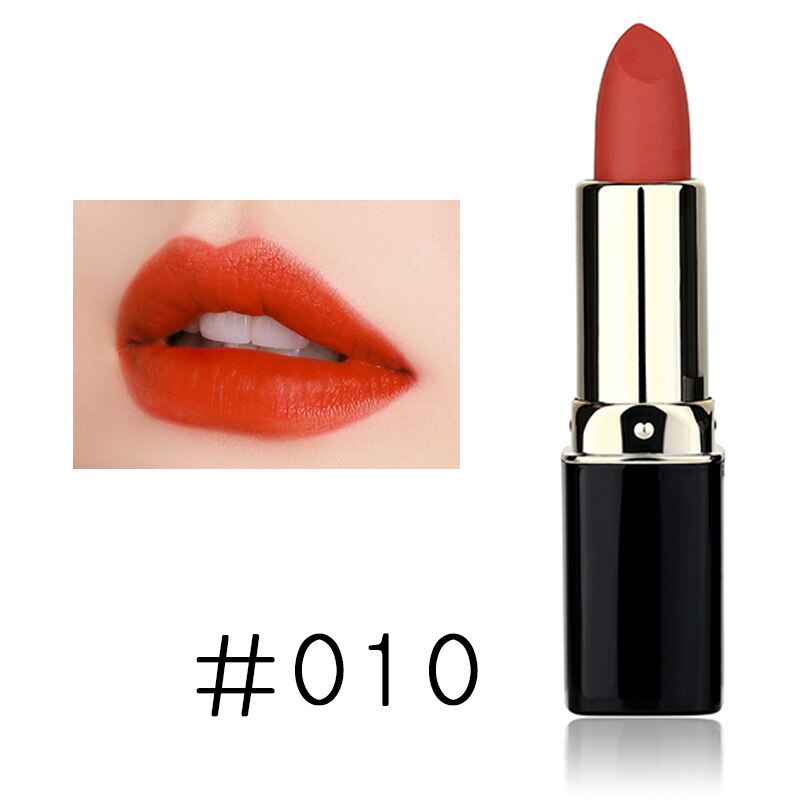 Profession Makeup Matte Lipstick Lip Glaze Waterproof Long Lasting Lips Gloss Sexy Red Lip Makeup Lipsticks Not Easy To Lip Balm