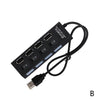 USB Hub 7 Port USB 2.0 Hub Splitter With ON/OFF Switch USB Hab High 5Gbps Multi Computer Accessories For PC Speed W1P8