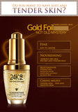 BIOAQUA 24K Gold Face Serum Moisturizer Essence Cream Whitening Day Creams Anti Aging Anti Wrinkle Firming lift Skin Care