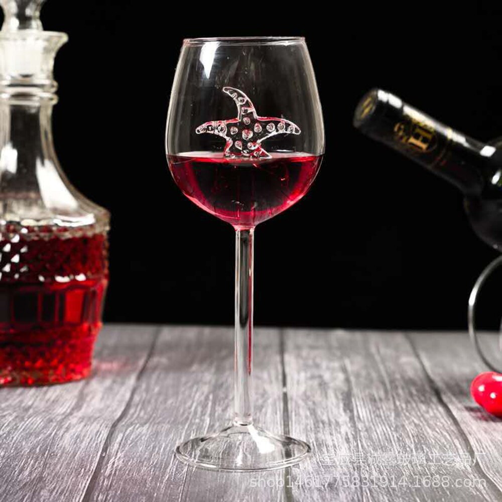 Red Wine Glasses Cocktail Glass Wine Goblets Juice Wine Drinking Glasses Cups Bar Wine Set 300ML Home Wedding Party Dropshipping