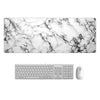 80x30cm Large Marble Desk Pad Mouse Pad Chill Gamer Waterproof Leather kawaii Desk Mat Computer Keyboard Table Decoration Cover