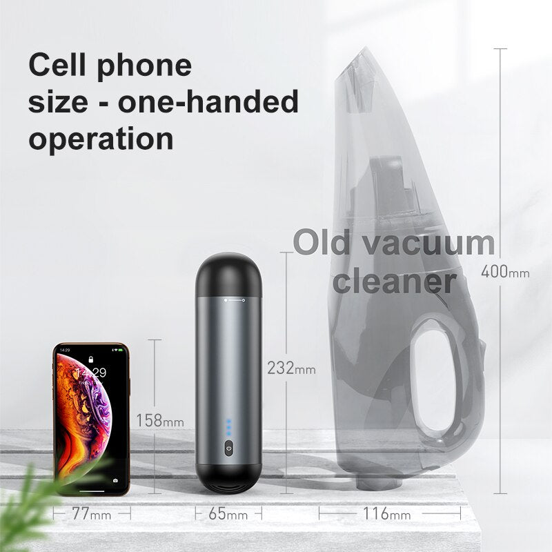 Baseus Wireless Car Vacuum Cleaner Portable Mini Small Handheld Auto Interior Vaccum Cleaner Cordless Dust Car Aspirador Hoover