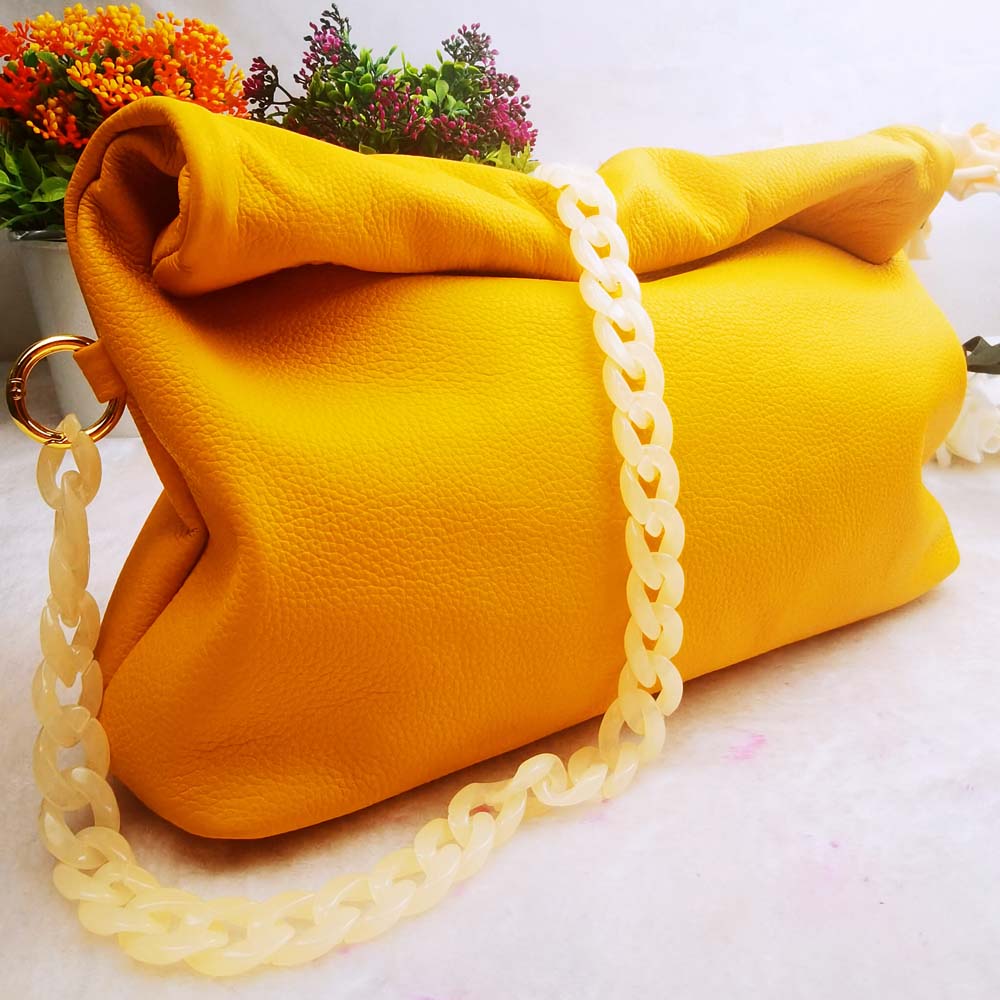 New Euro Design Crimping Handbags Hot Office Mobile Phone Pockets Women's Handbag High Quality Portable Genuine Leather Handbags