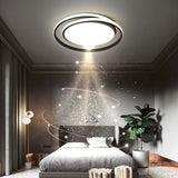 Modern LED Chandeliers For Bedroom Dining Room Kitchen Minimalist Round Black Ceiling Lamp Home Creativity Lighting Fixtures