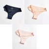3 Pcs Panties Women Underwear Sexy Sports Seamless Female Lingerie T-back G-string Thong Woman Underwear Ice Silk New BANNIROU