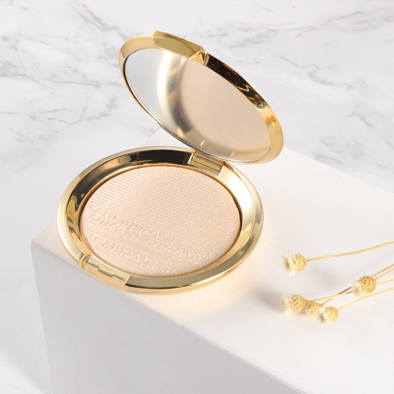 Specular Trimming Plate Shimmering Powder One-piece Disc Ginger Facial Part Women's Mention Glittering Thin Face Face Powder